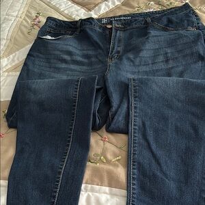 Dark Blue Denim Jeans